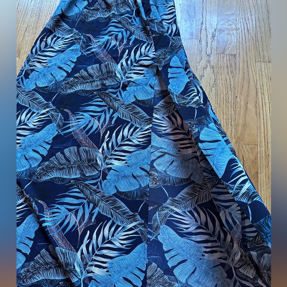 Tropical print split thigh maxi dress - Picture 5 of 7